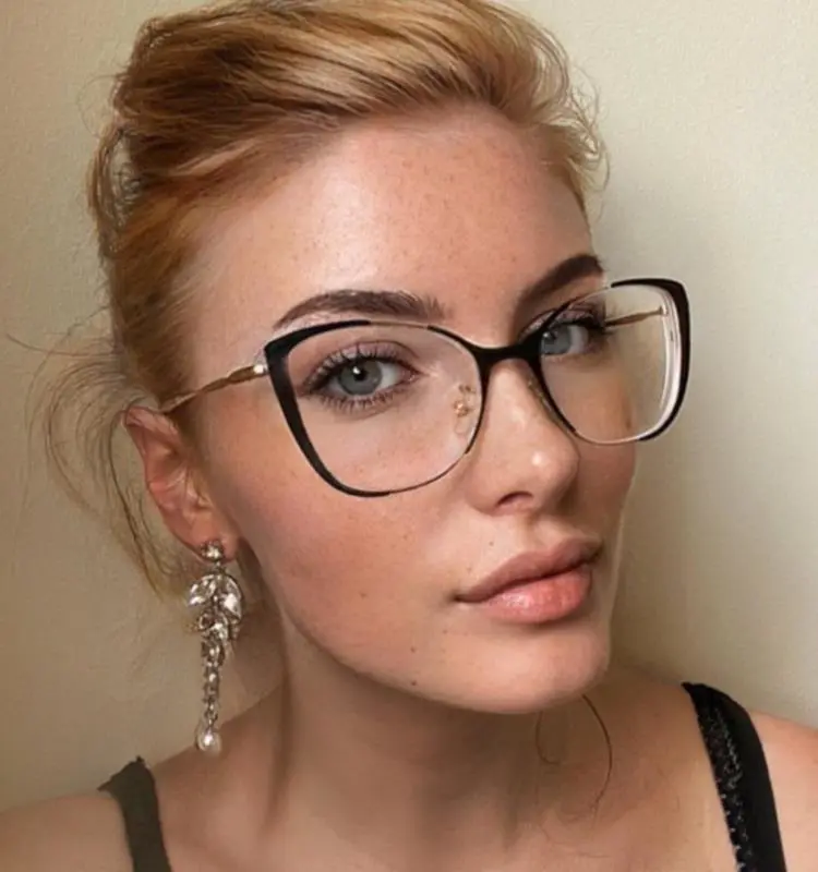 Wearing Outdated Eyeglasses