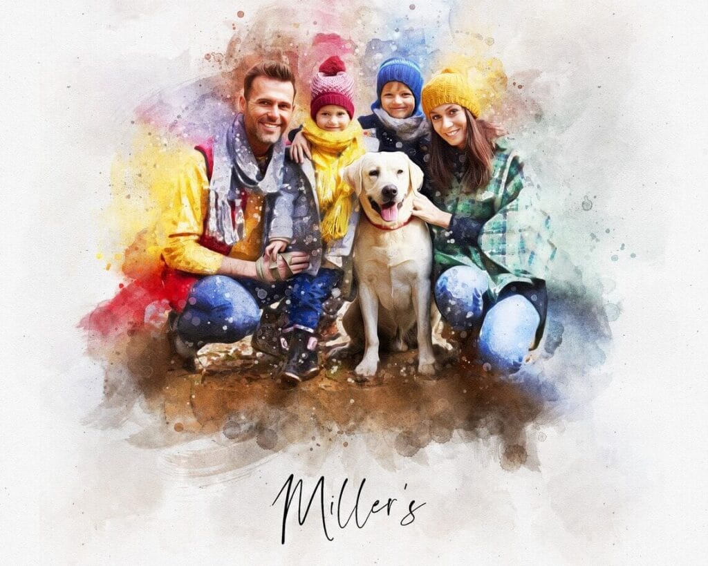 Custom Family Portrait