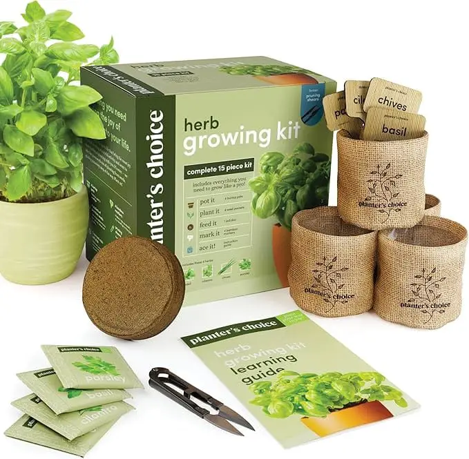 Indoor Herb Garden Kit