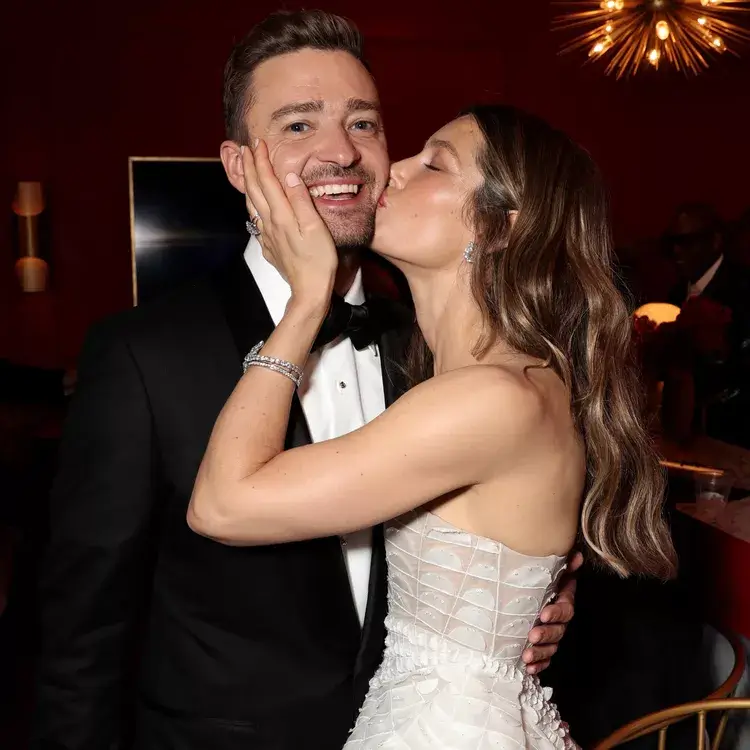 Justin Timberlake and Jessica Biel