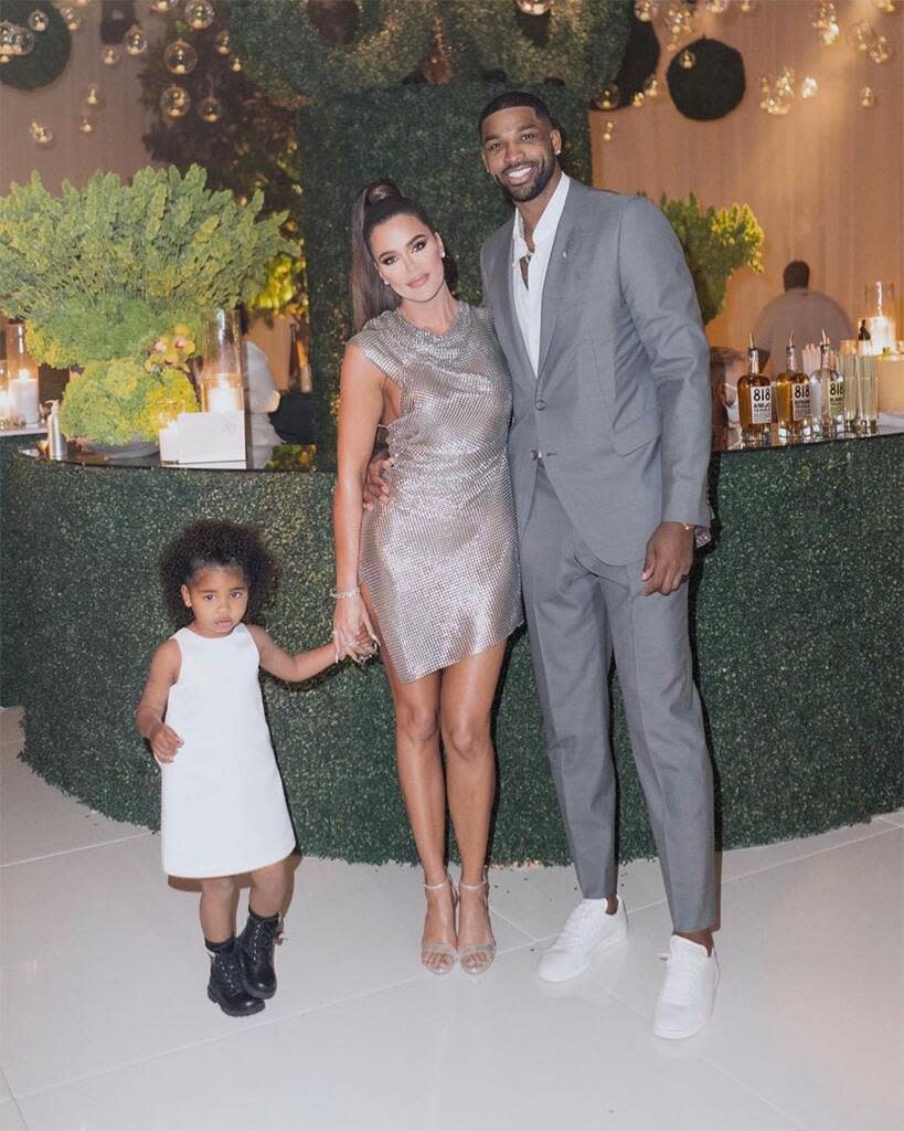 Tristan Thompson and Khloé Kardashian